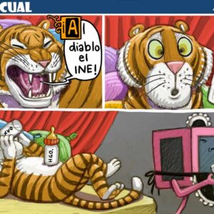 Tal Cual, dibujo original del Tigre, 7 de junio 2022